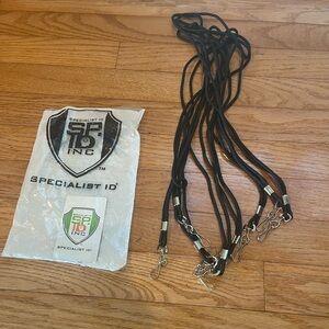 8 new neck lanyards for badges and name tags